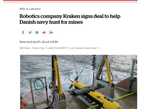 Robotics company Kraken signs deal to help Danish navy hunt for mines